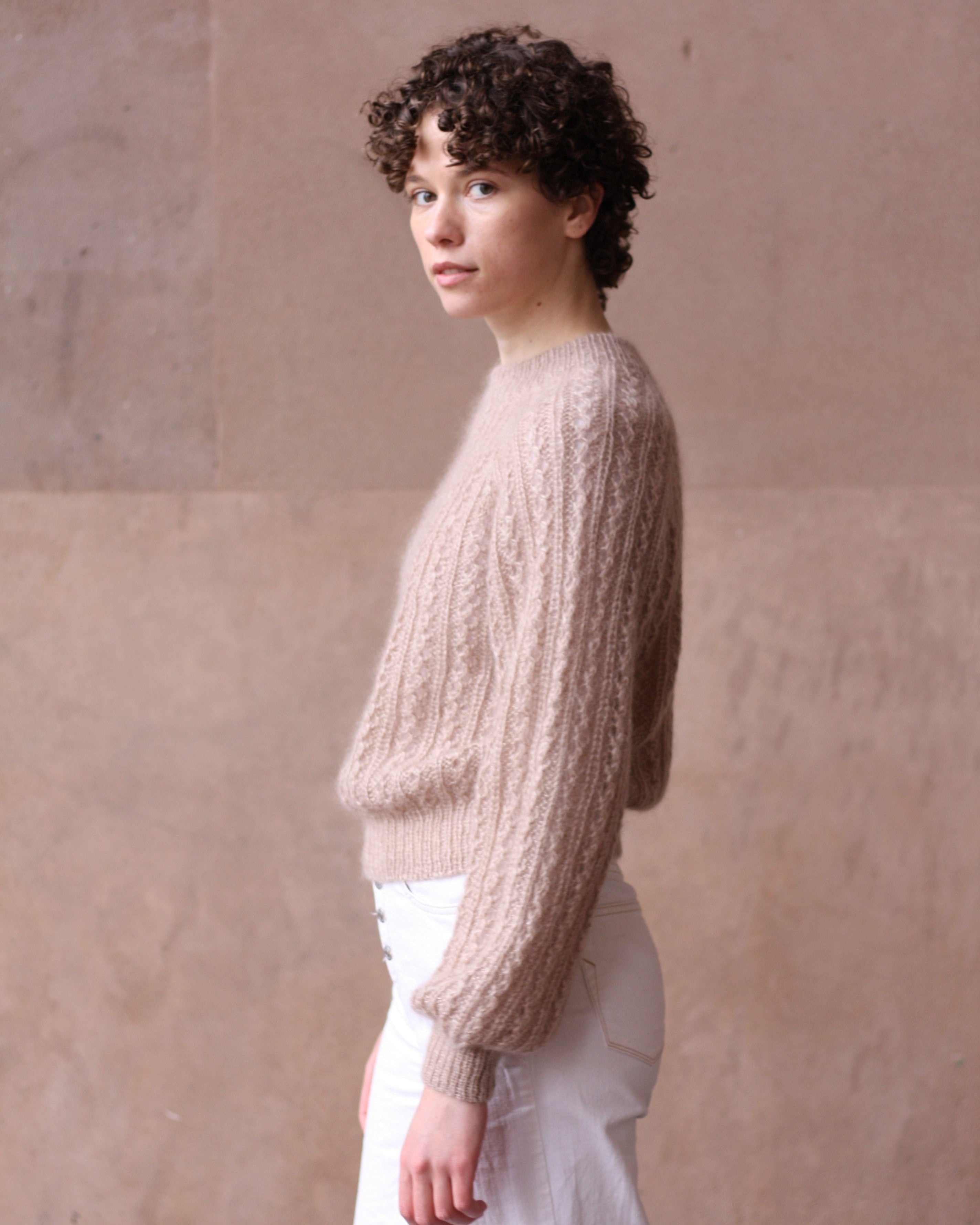 Waffle Sweater