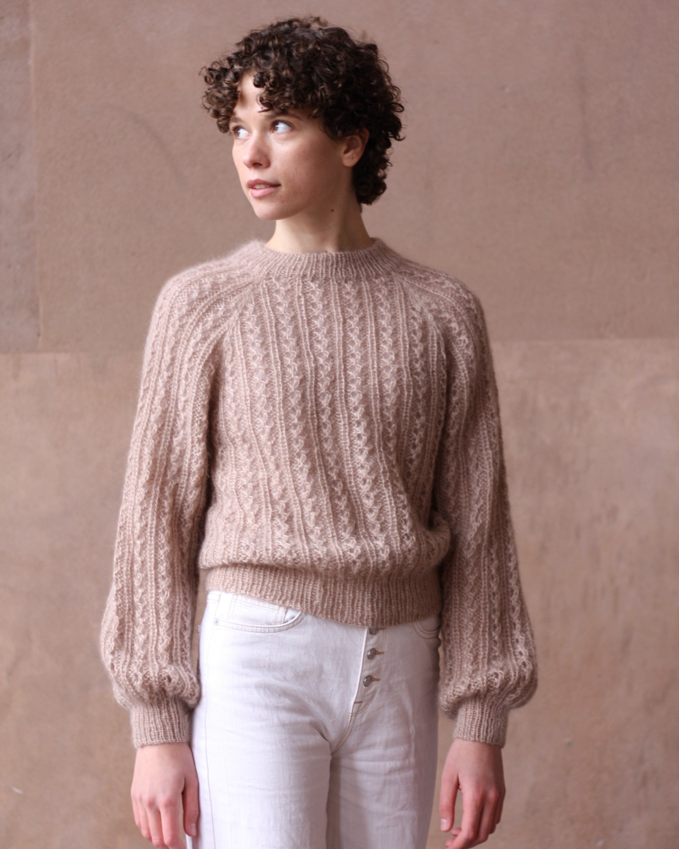 Waffle Sweater